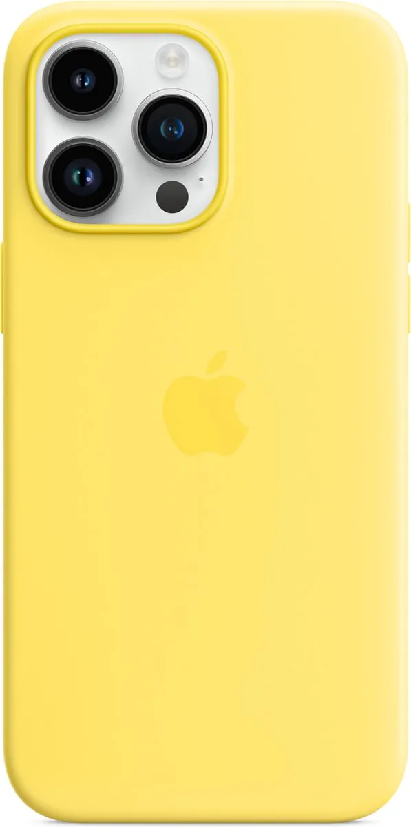 Apple iPhone 14 Pro Max Siliconen Hoesje MQUL3ZM/A - Kanariegeel