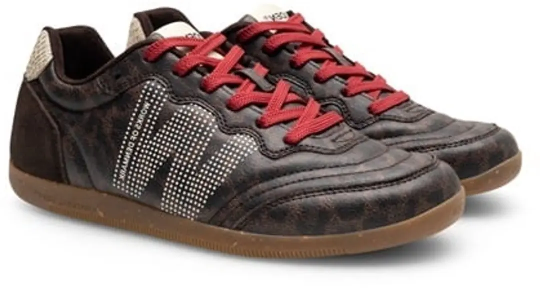 Woden Nanna dames sneakers dark leopard - afbeelding 5 van 6