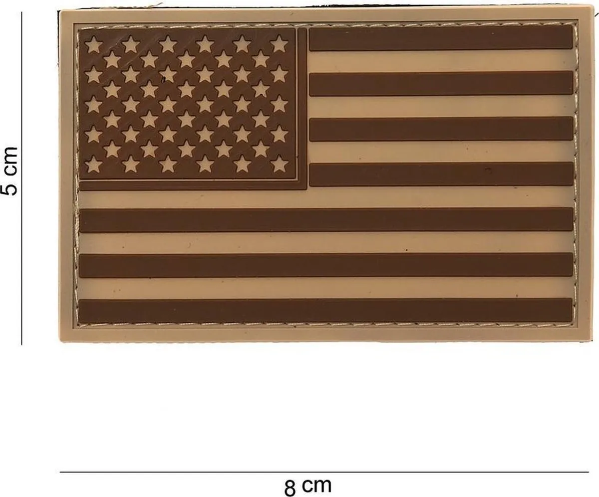 101 Inc Embleem 3D PVC USA Desert