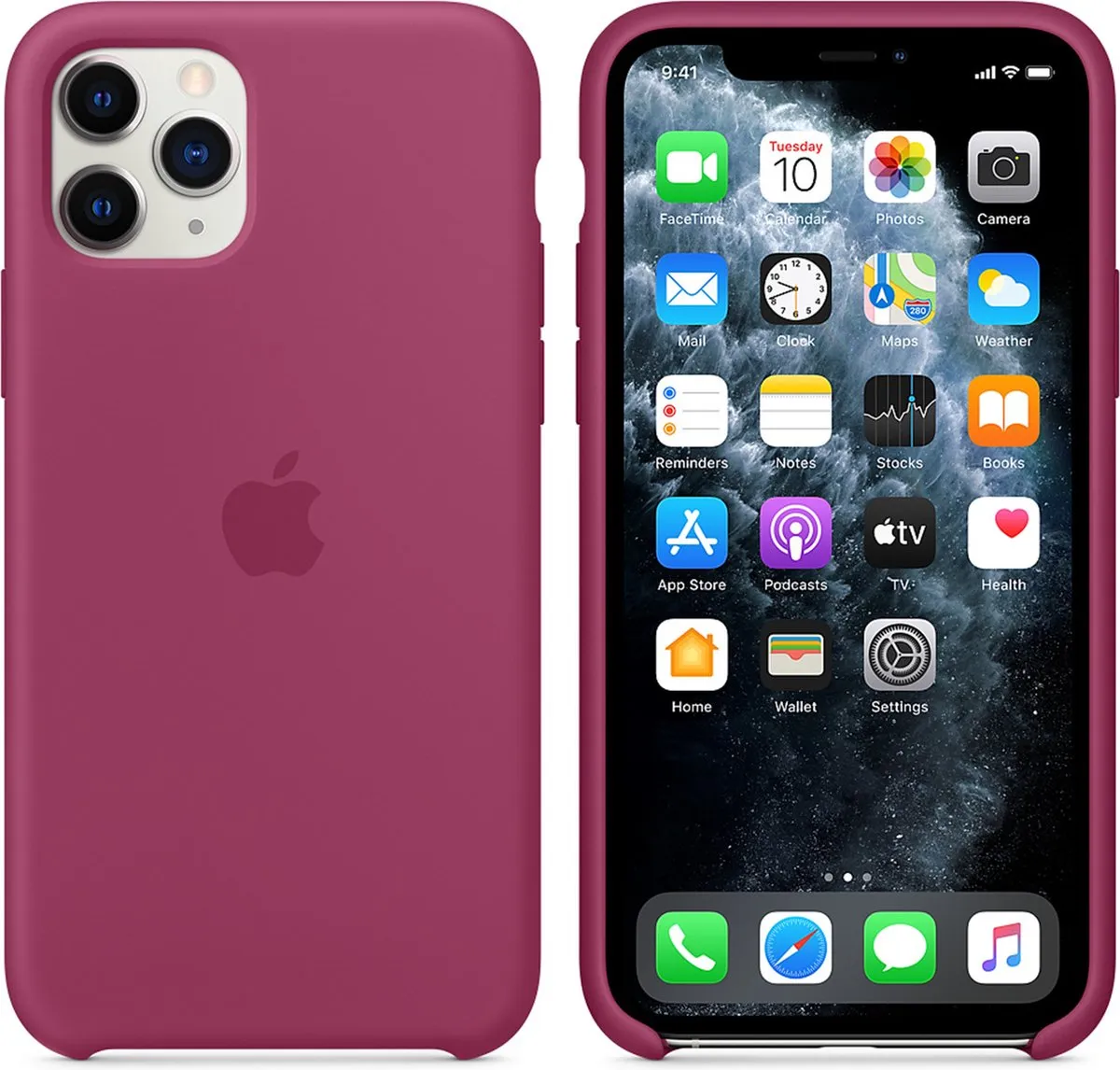 Apple iPhone 11 Pro Siliconen Hoesje MXM62ZM/A - Paars