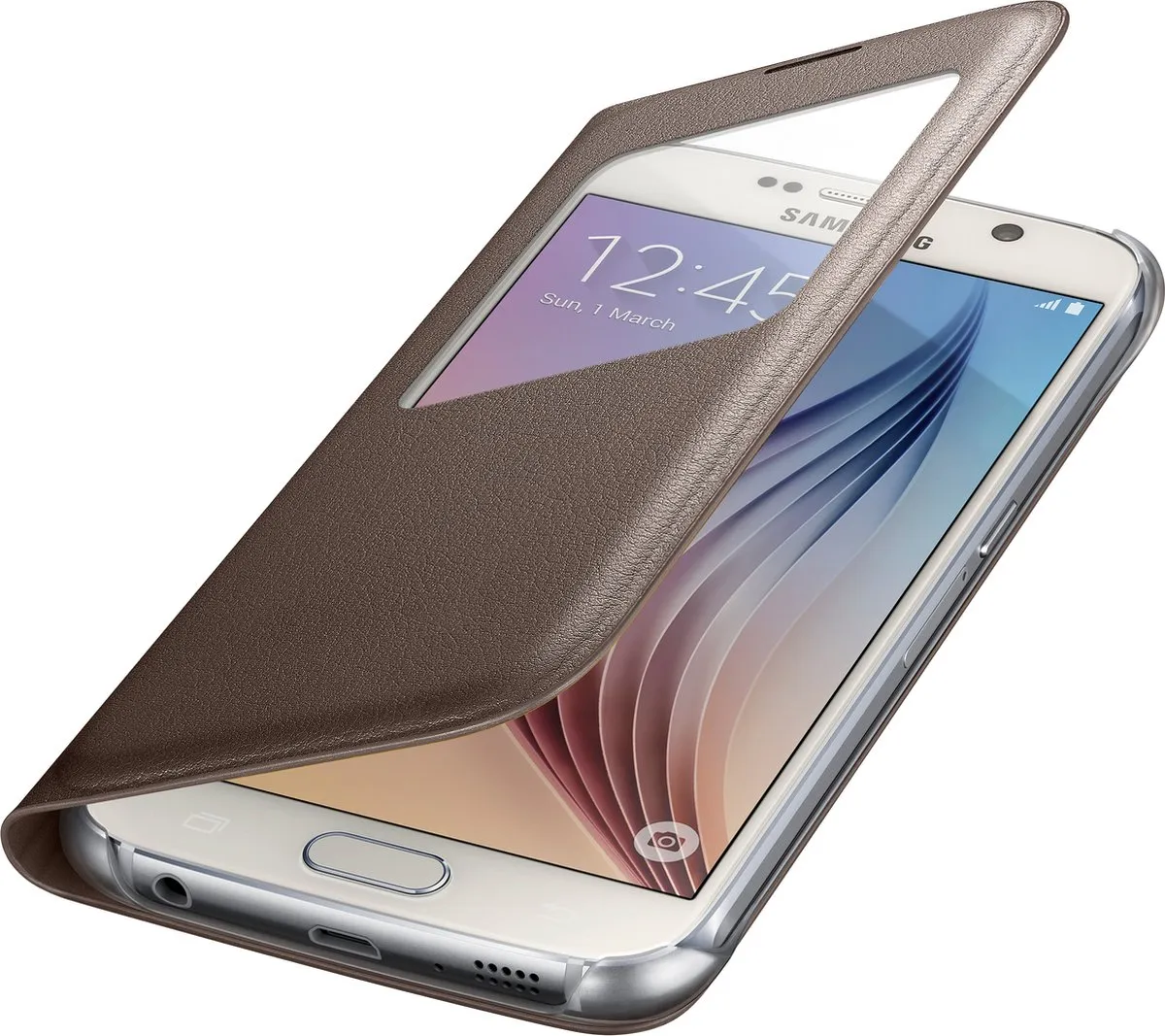 Samsung S View Cover EF-CG920PFEGWW - Goud