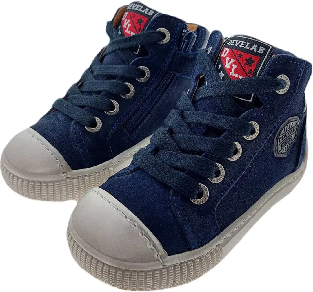 Develab 45151 Veterschoenen - Blauw - Maat 24 - afbeelding 5 van 6