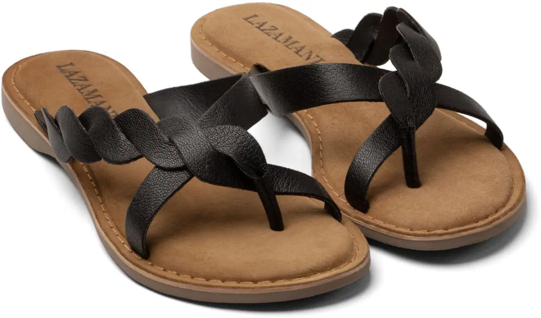 Lazamani Avi Teenslippers Zwart 40 - afbeelding 2 van 3