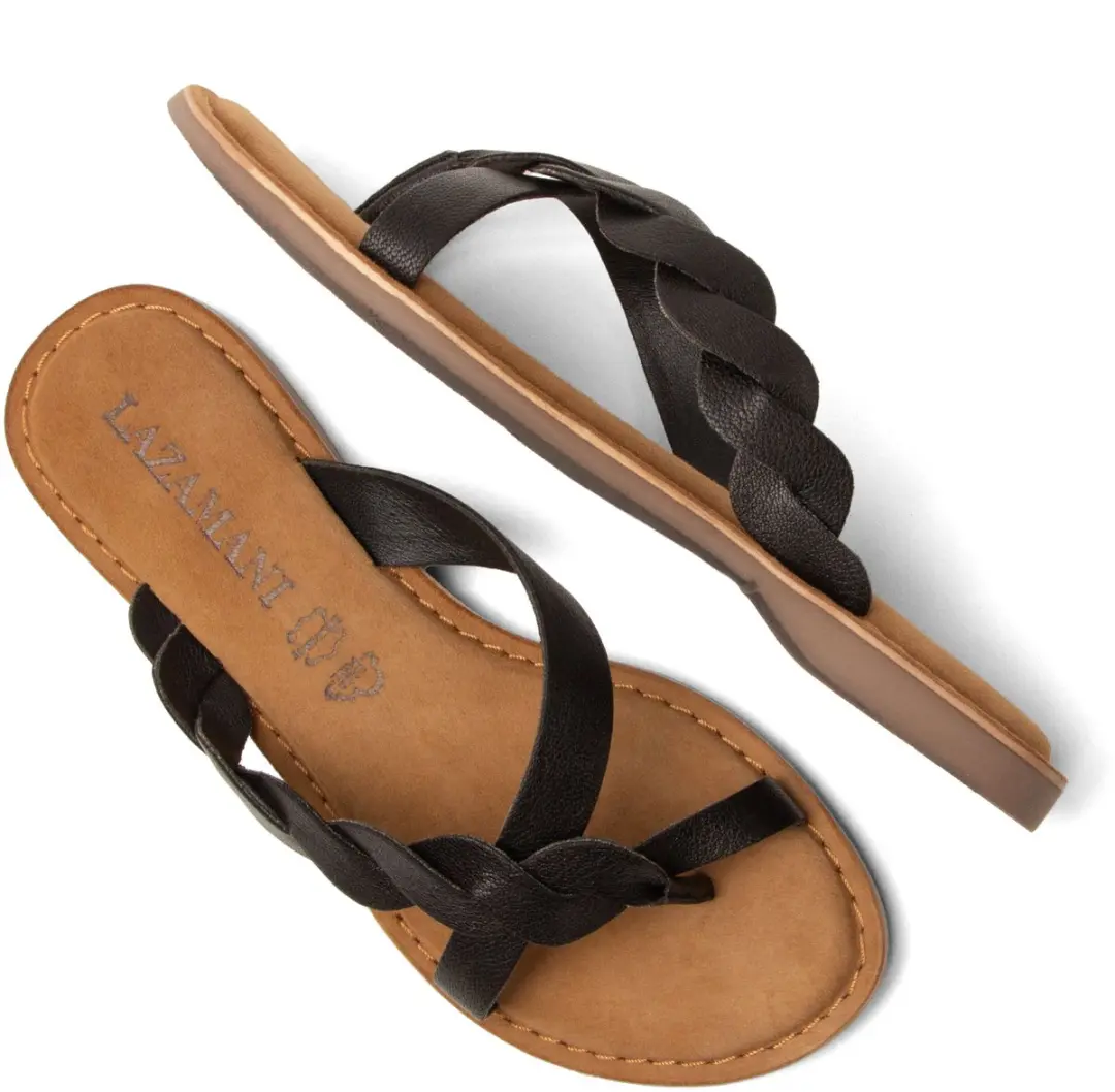 Lazamani Avi Teenslippers Zwart 40 - afbeelding 3 van 3