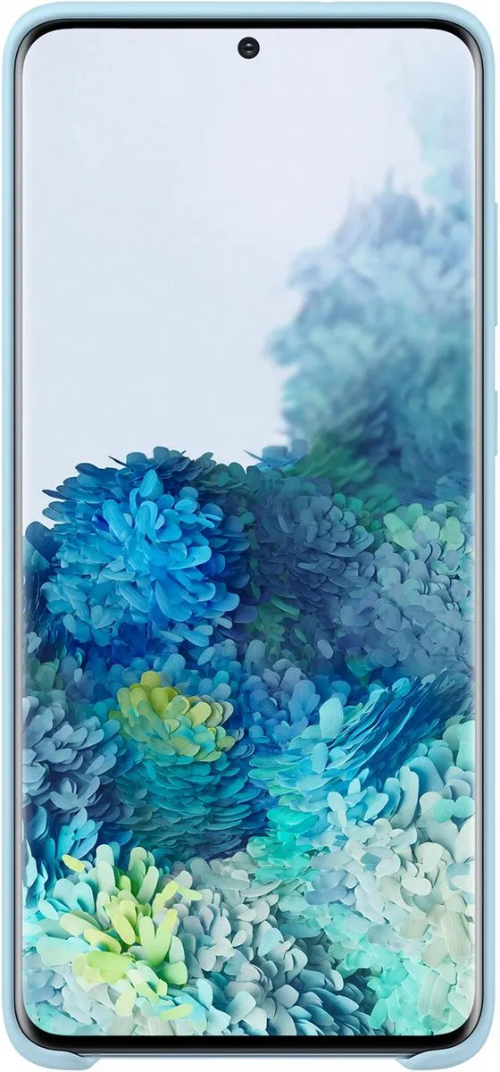 Samsung Silicone Hoesje - Samsung Galaxy S20 Plus - Blauw