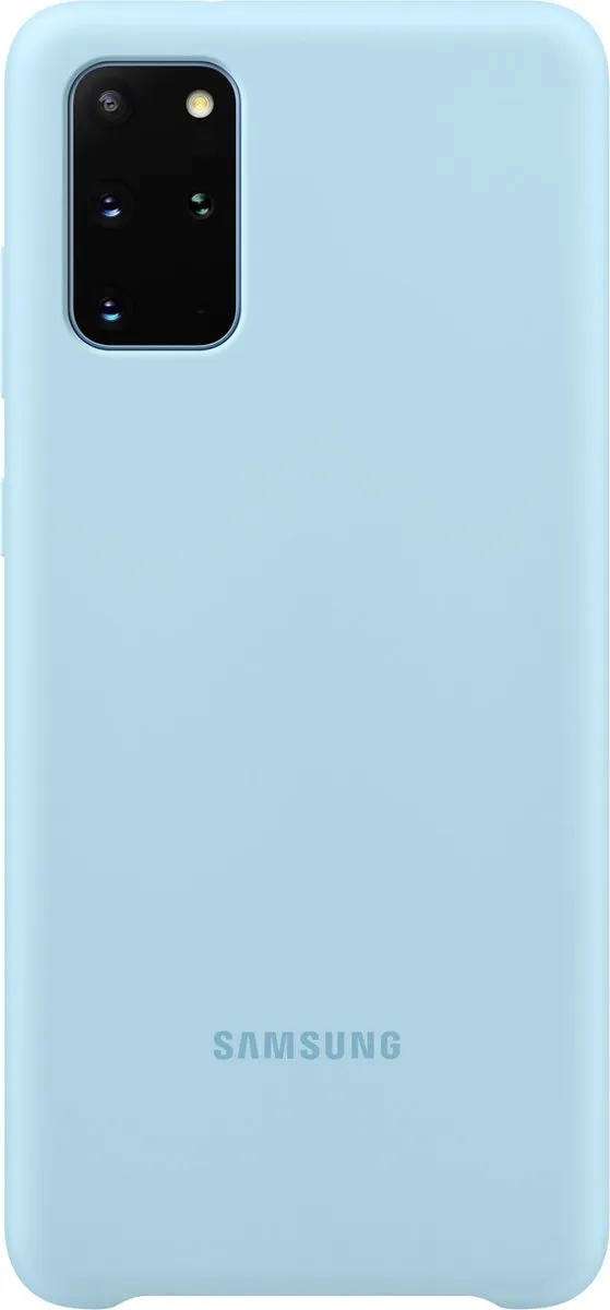 Samsung Silicone Hoesje - Samsung Galaxy S20 Plus - Blauw