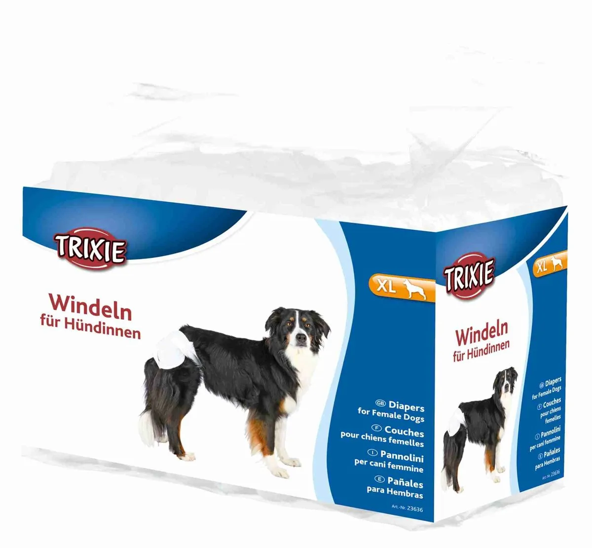 Trixie Hondenluier Teef XL - 12 Stuks