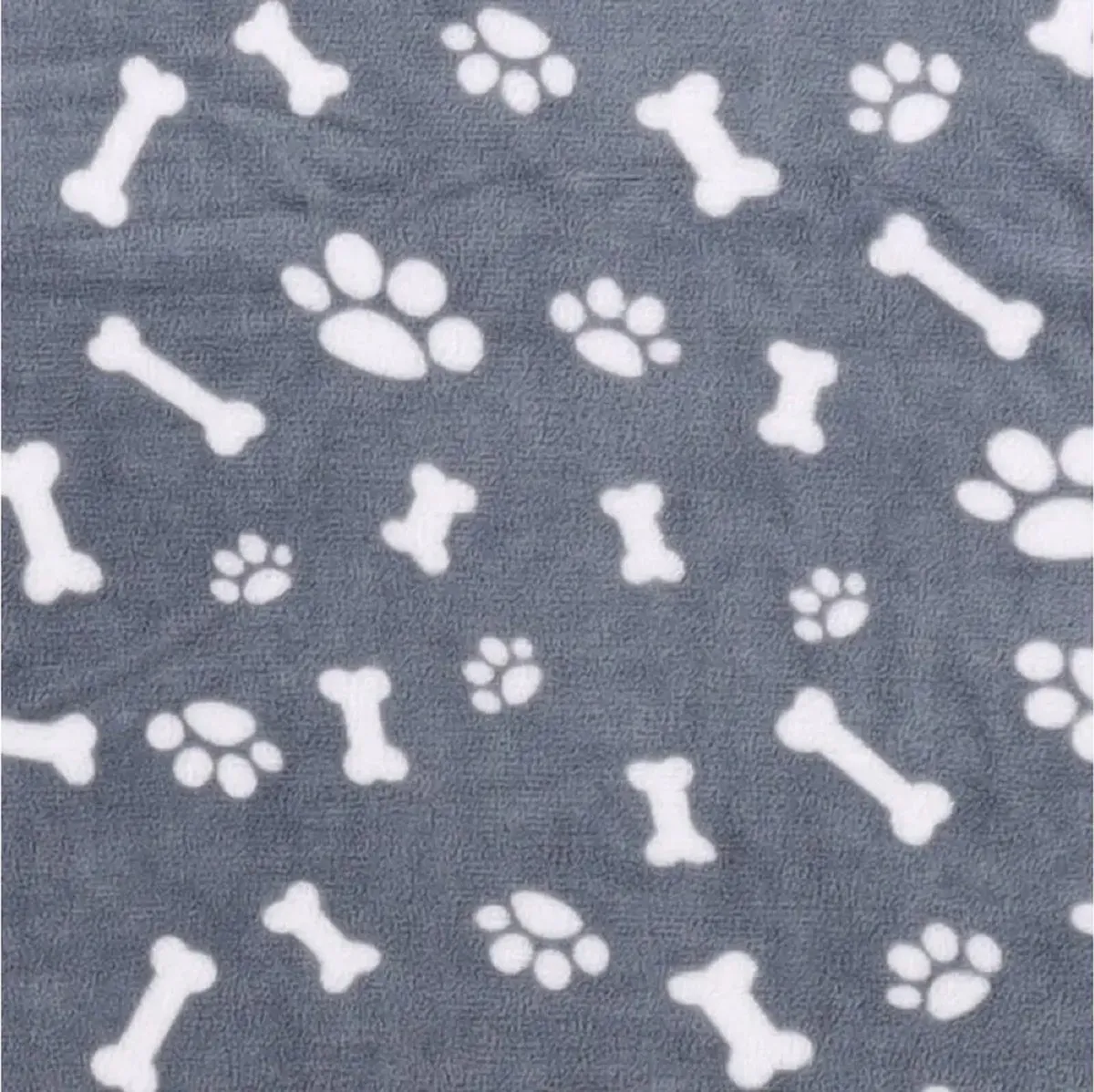 Flamingo Zuma Fleece Deken - 100x150cm - Grijs