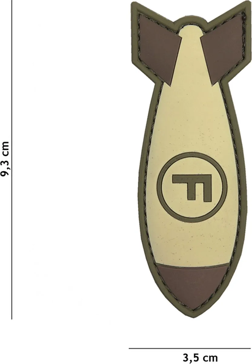 101 Inc Embleem 3D PVC Bom Coyote