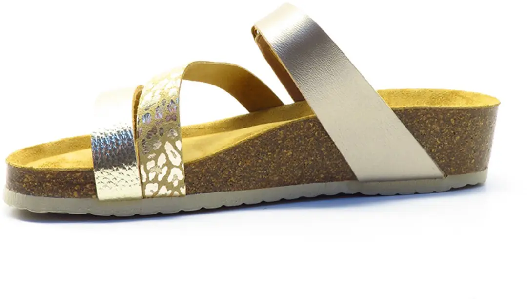 Vamos 1533 Teenslipper - Beige Gold - afbeelding 2 van 4