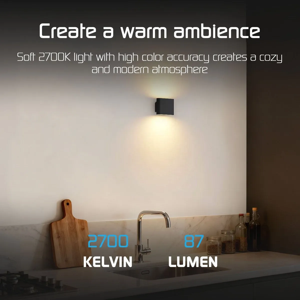 Ledvion - USB Oplaadbare Wandlamp met Afstandsbediening – Zwart – Dimbaar – 2700K – 4400 mAh – Binnen & Buiten – Ovaal