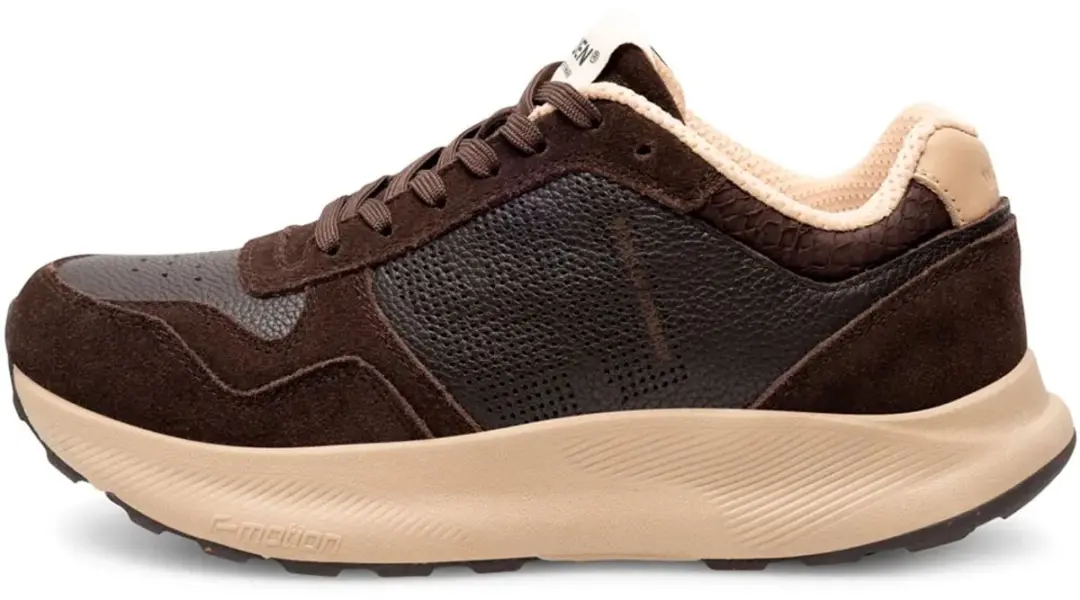 Woden Mathilde Runner Leather Schoenen Bruin EU 40 Vrouw