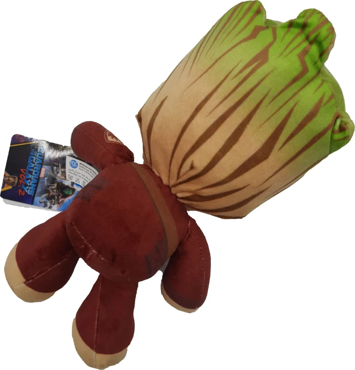 Marvel Guardians of the Galaxy Vol. 2 Baby Groot Pluche - 28 cm - Groot Boos