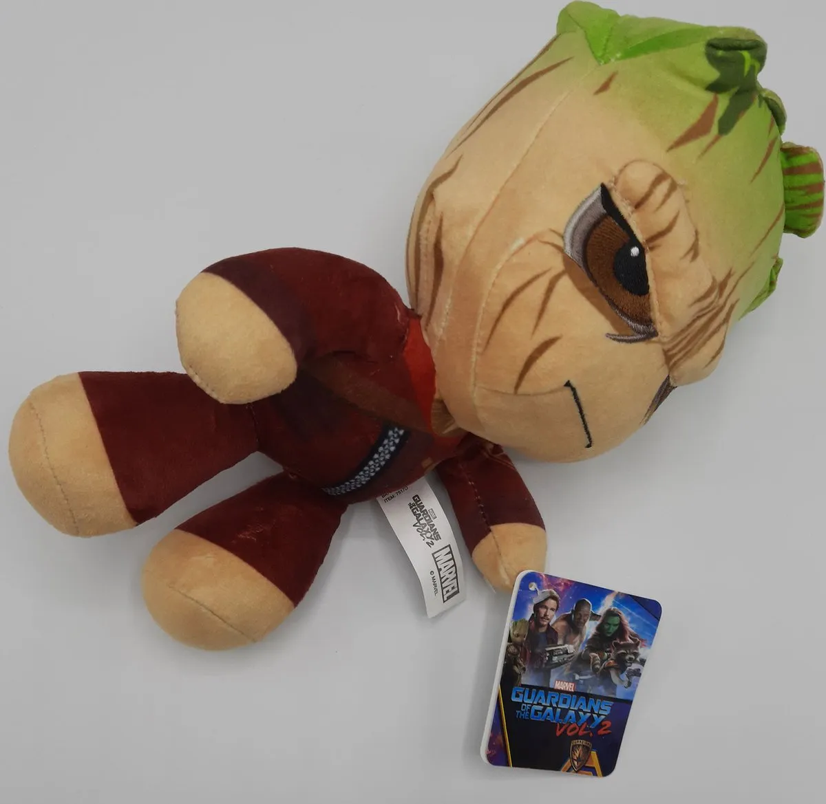 Marvel Guardians of the Galaxy Vol. 2 Baby Groot Pluche - 28 cm - Groot Boos