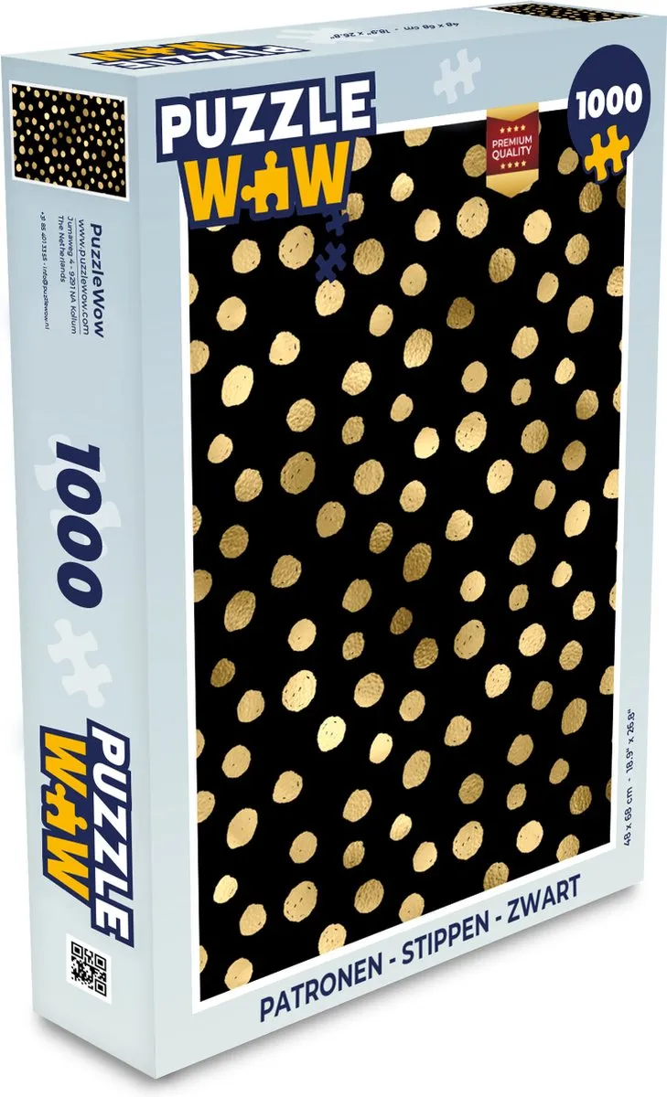 PuzzleWow Legpuzzel 1000 Stuks