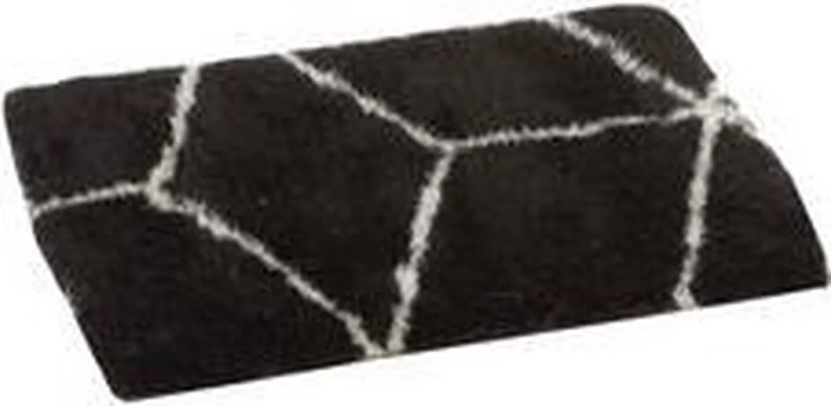 Beeztees Eco Vetbed Bench Qub - Zwart/Grijs 62cm