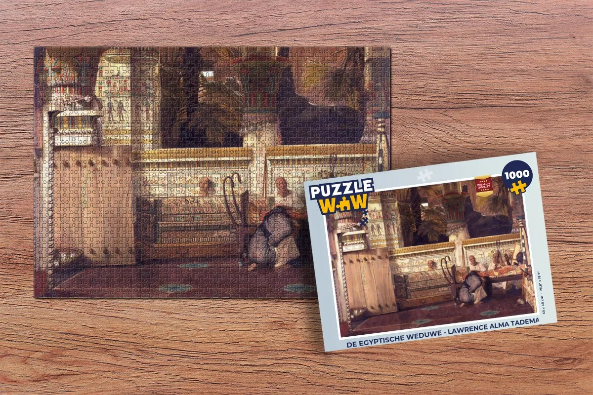 PuzzleWow Lawrence Alma Tadema Legpuzzel 1000 Stuks - Multicolor