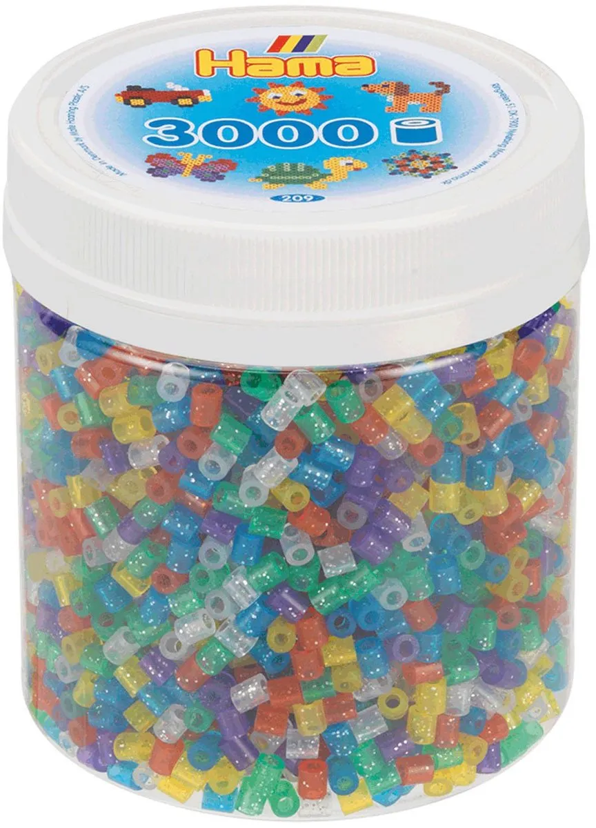 Hama Strijkkralen Glittermix