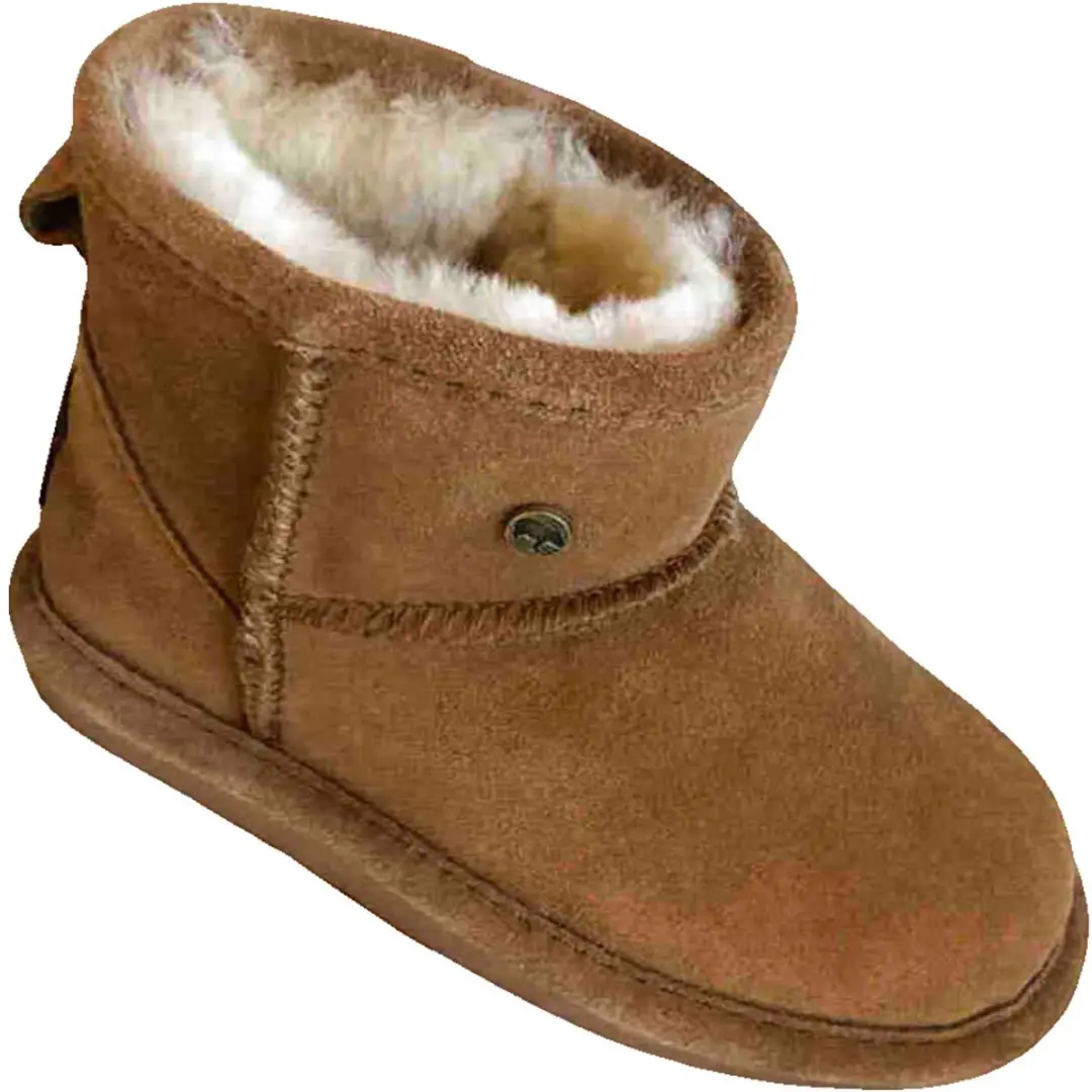 Warmbat Wallaby Dames Enkellaarzen Cognac - afbeelding 3 van 3