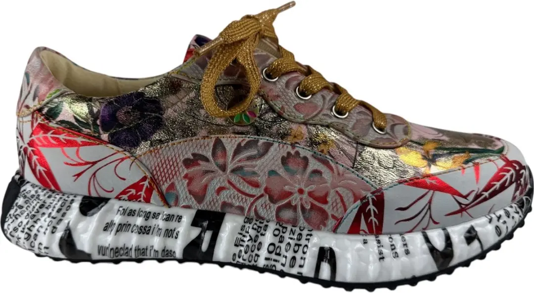 Laura Vita Burton 31 Sneakers - Rood 37 - afbeelding 3 van 6