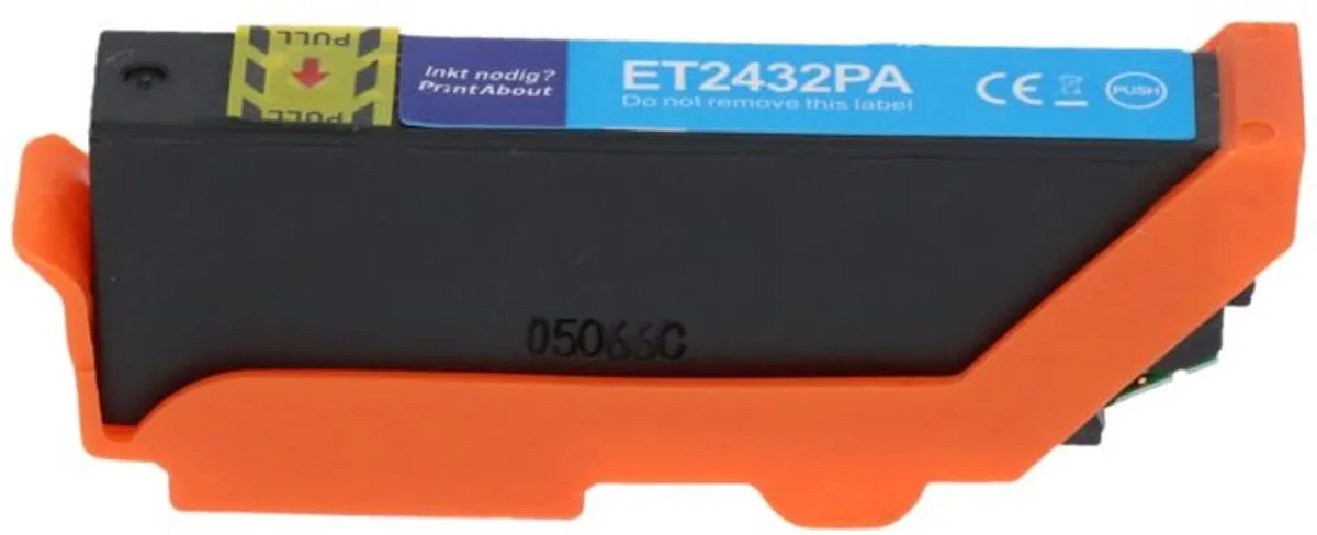 PrintAbout Epson 24XL Cyaan Inktcartridge - 1300 Pagina's
