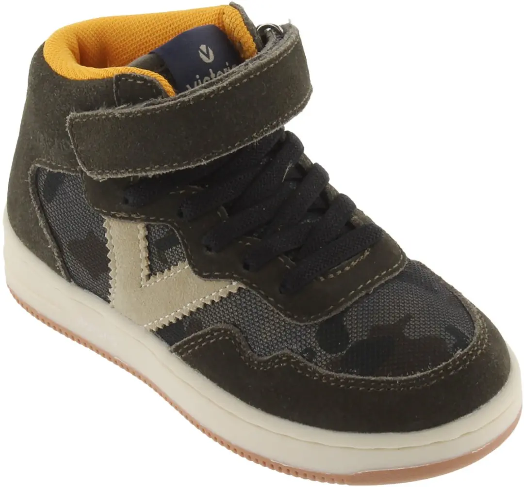 Time hoge leren sneakers voor kinderen