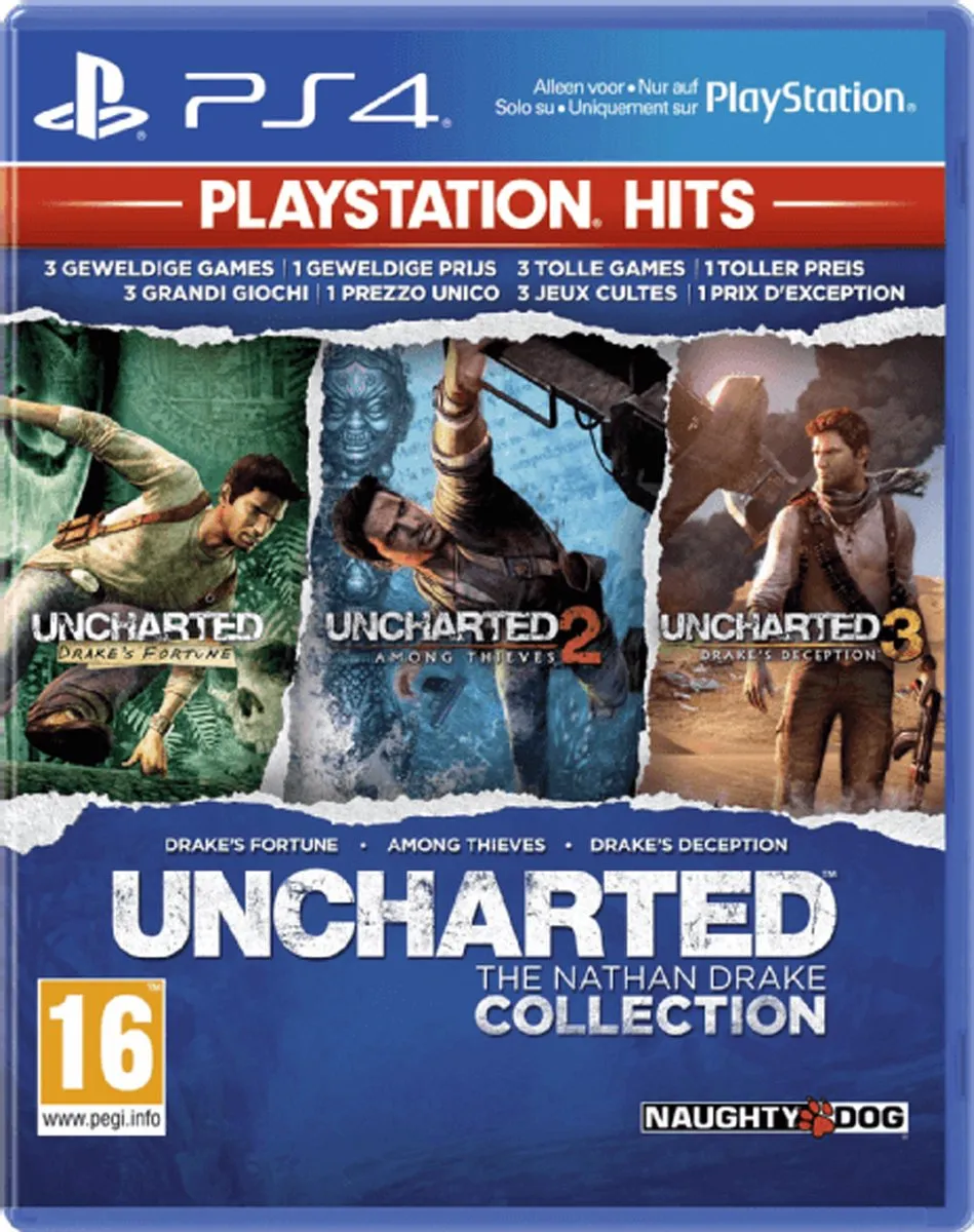 Sony PlayStation Uncharted: The Nathan Drake Collection PS4