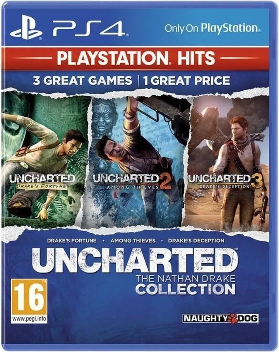 Sony PlayStation Uncharted: The Nathan Drake Collection PS4
