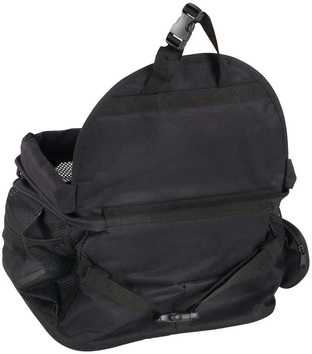 Flamingo Autostoel Andor Hond - Zwart - 36x36x26cm