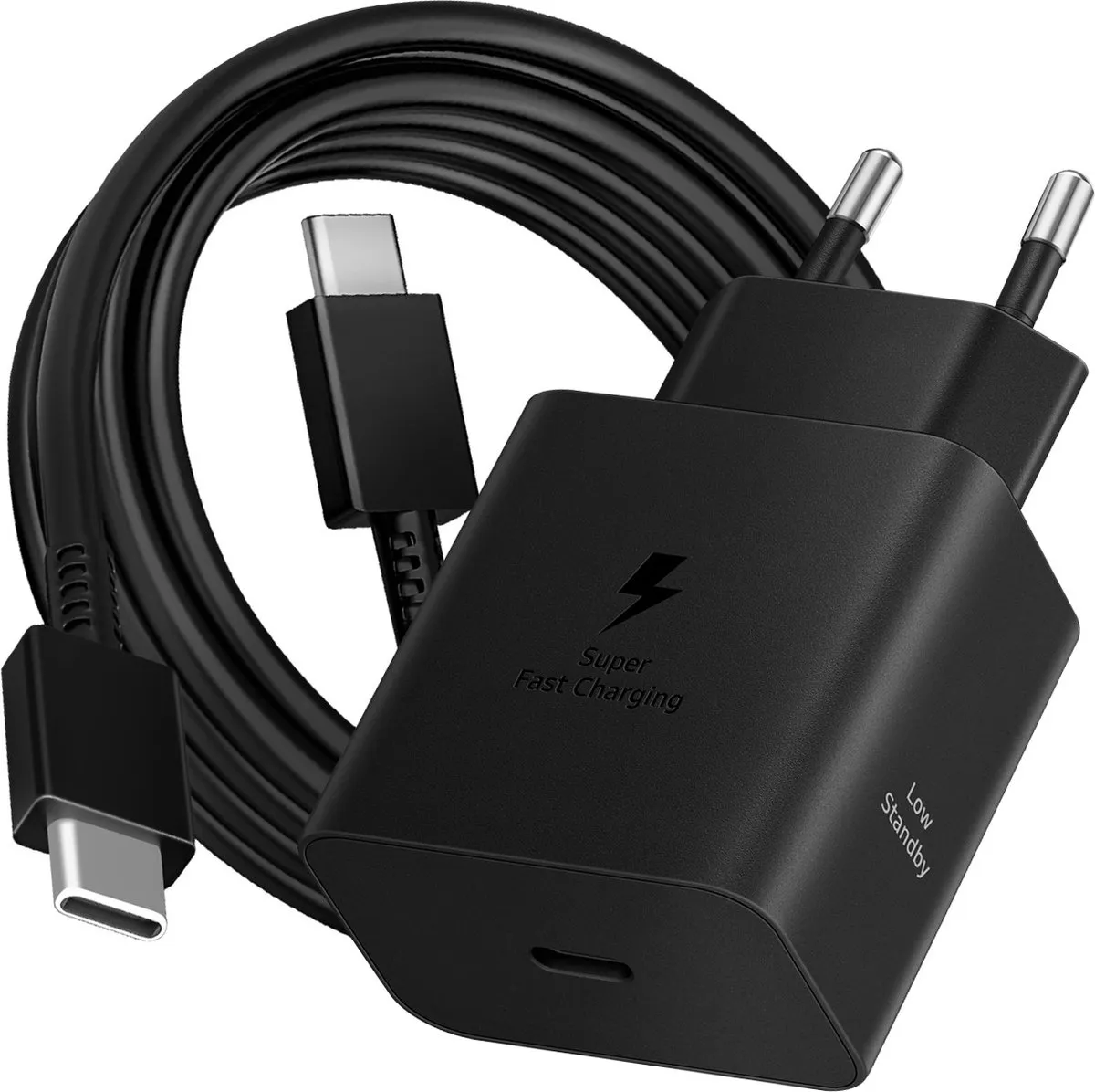 Samsung EP-T4511XBEGEU Efficiëntie Adapter 45W - USB-C - 1.8m - Zwart