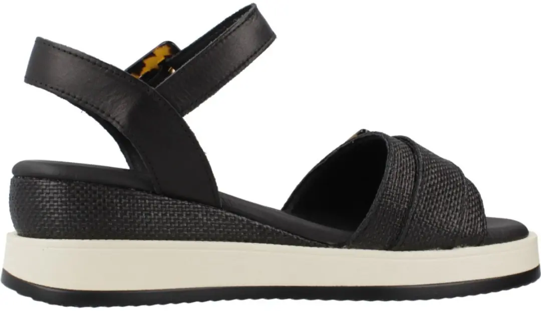 Carmela 16222701 Wedgesandalen Zwart EU 39 Vrouw