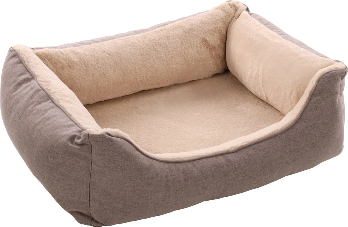 Flamingo Esmo Mand Honden Rechthoekig Beige 80x67x22cm