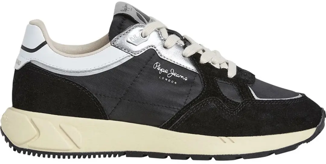 Pepe Jeans Marlon Metal Schoenen Zwart EU 39 Vrouw