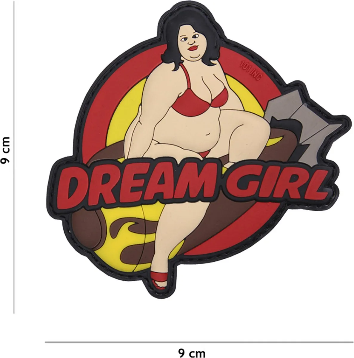 101 Inc Embleem 3D PVC Dream Girl 17031