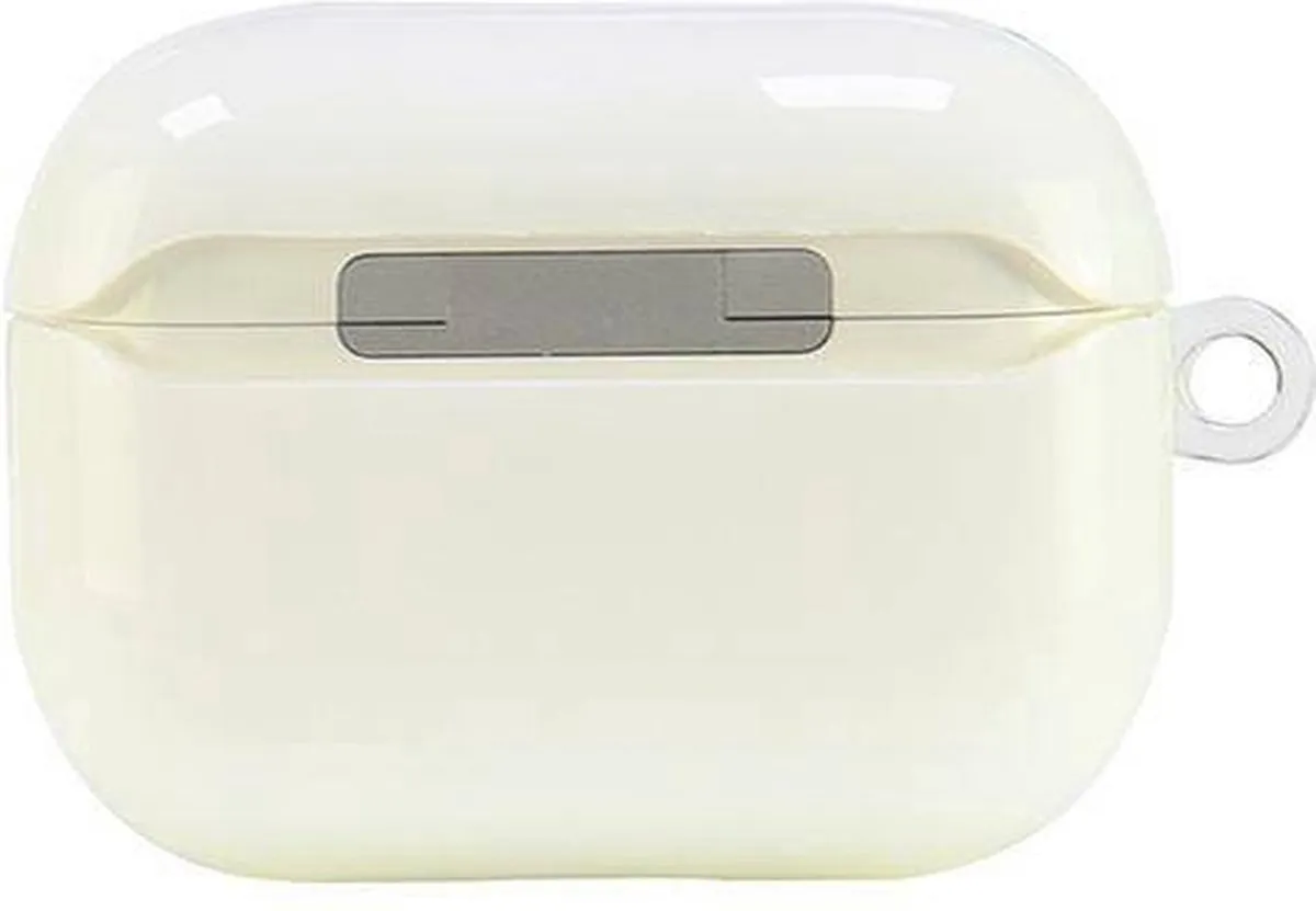 Audi IML Geomatic Pattern AirPods Case - Apple Pro 2 - Wit - afbeelding 5 van 6