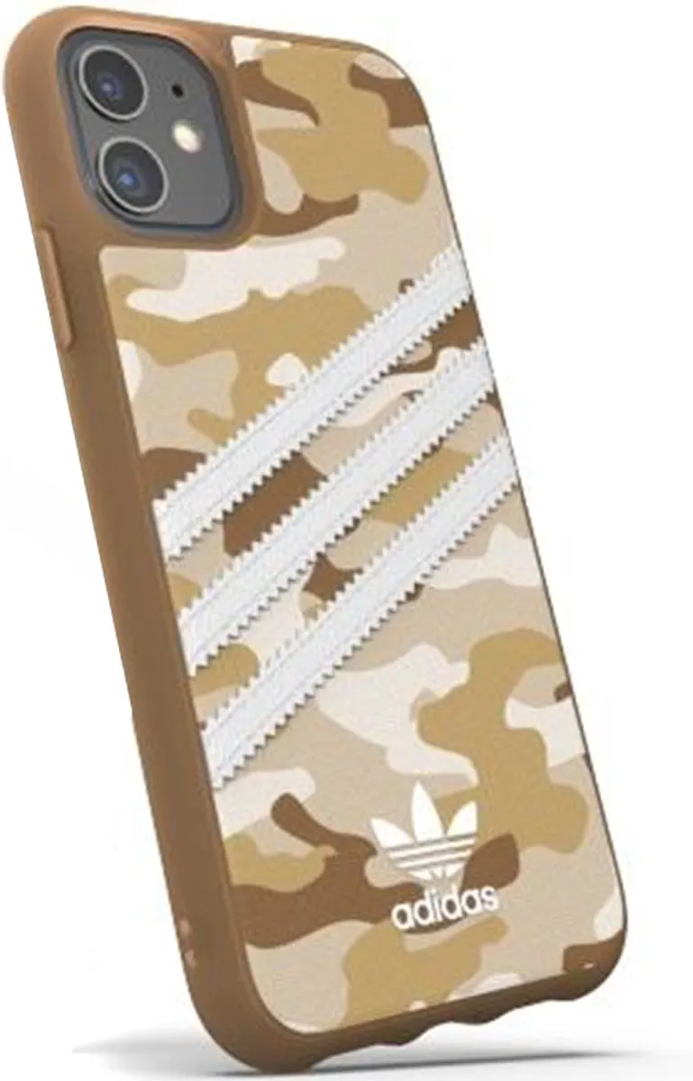 Adidas Moulded Case iPhone 11 Pro - Camo Goud