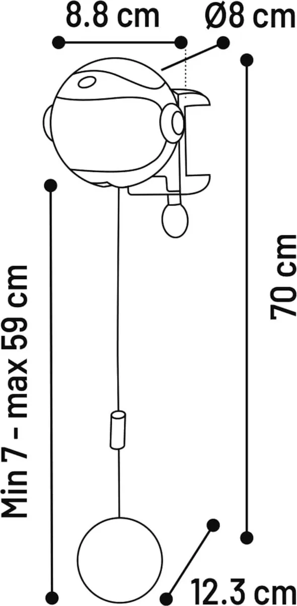 Flamingo Elektronisch Kattenspeelgoed Yoyo - Grijs