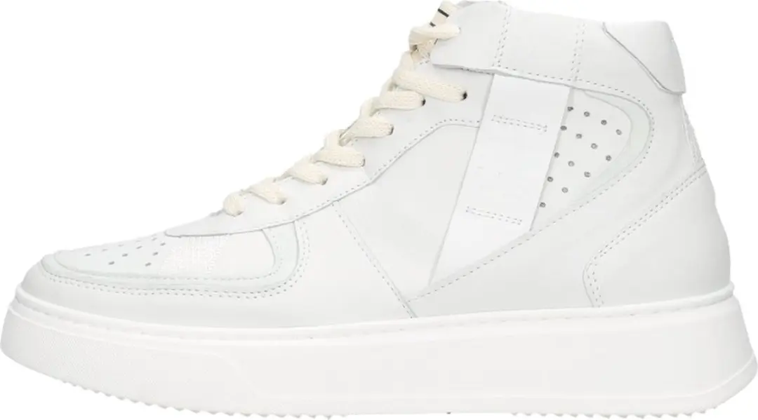 MJUS Veterschoenen Hoog Veterschoenen Hoog - wit - Maat 41 - afbeelding 2 van 6