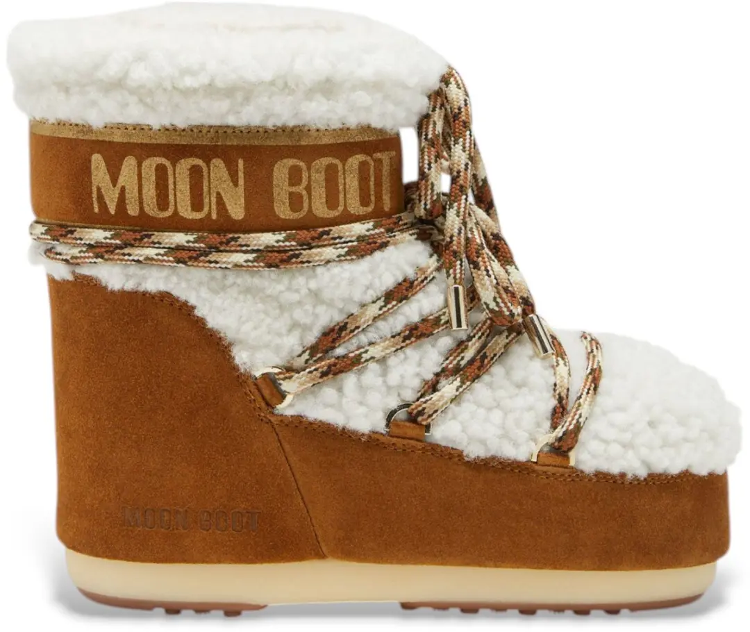 MOON BOOT Icon Low Shearling Boots Dames