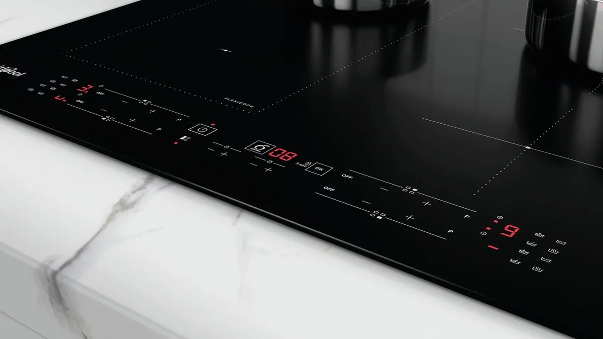 Whirlpool WL B8160 NE Inductiekookplaat 4 Zones - 59cm Zwart - afbeelding 5 van 6