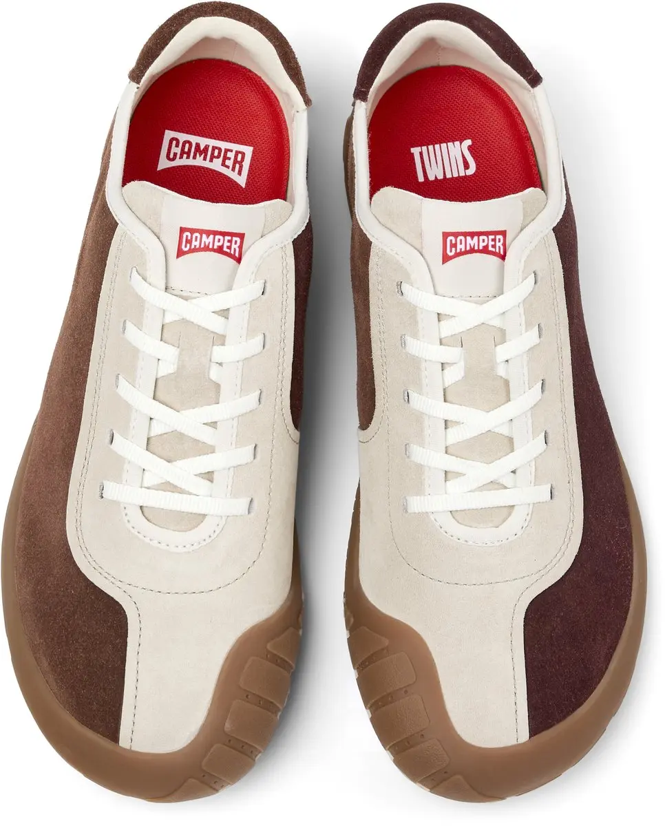 Camper Peu Path Twins Sneaker - Herren - Bordeaux Bruin - 44 - afbeelding 2 van 5