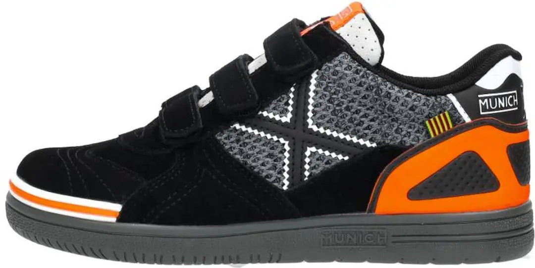 Munich G3 Velcro Lage Sneakers Jongens - Grijs - Maat 30 - afbeelding 2 van 6