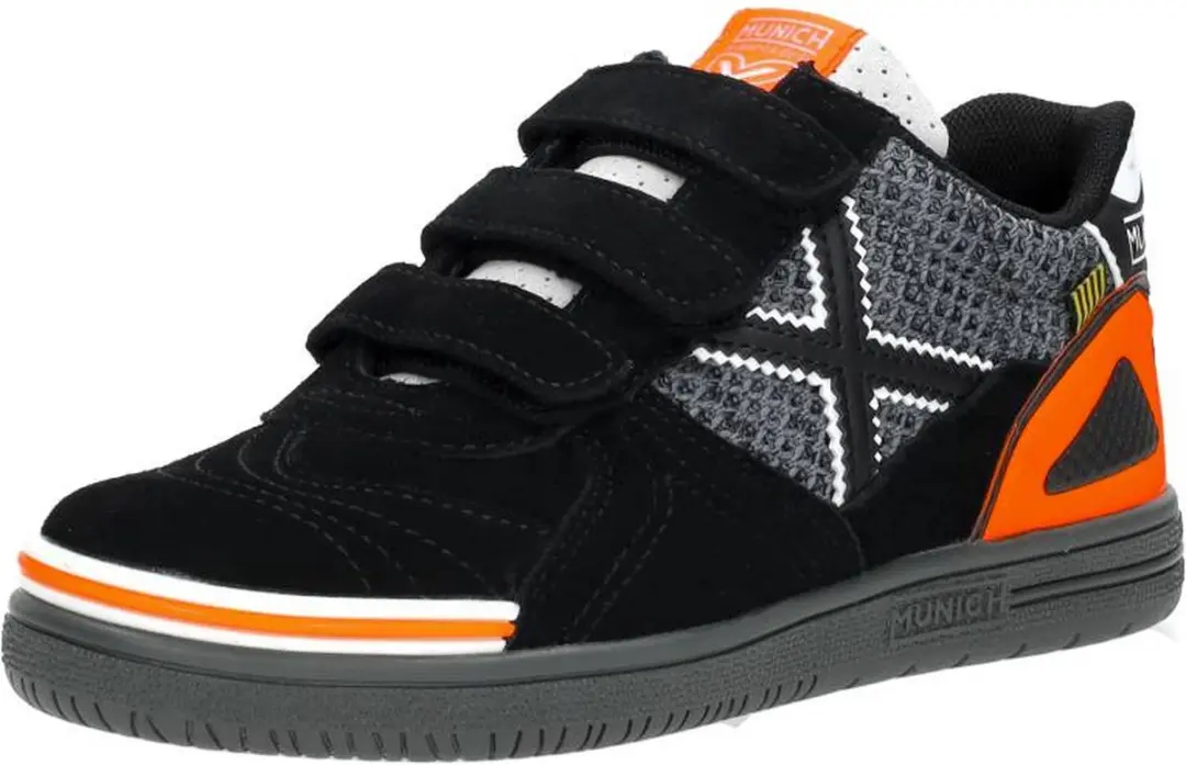 Munich G3 Velcro Lage Sneakers Jongens - Grijs - Maat 30 - afbeelding 4 van 6