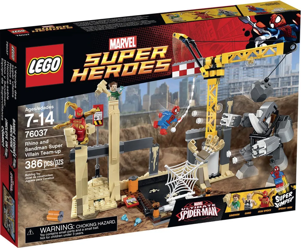 LEGO Super Heroes Rhino & Sandman 76037
