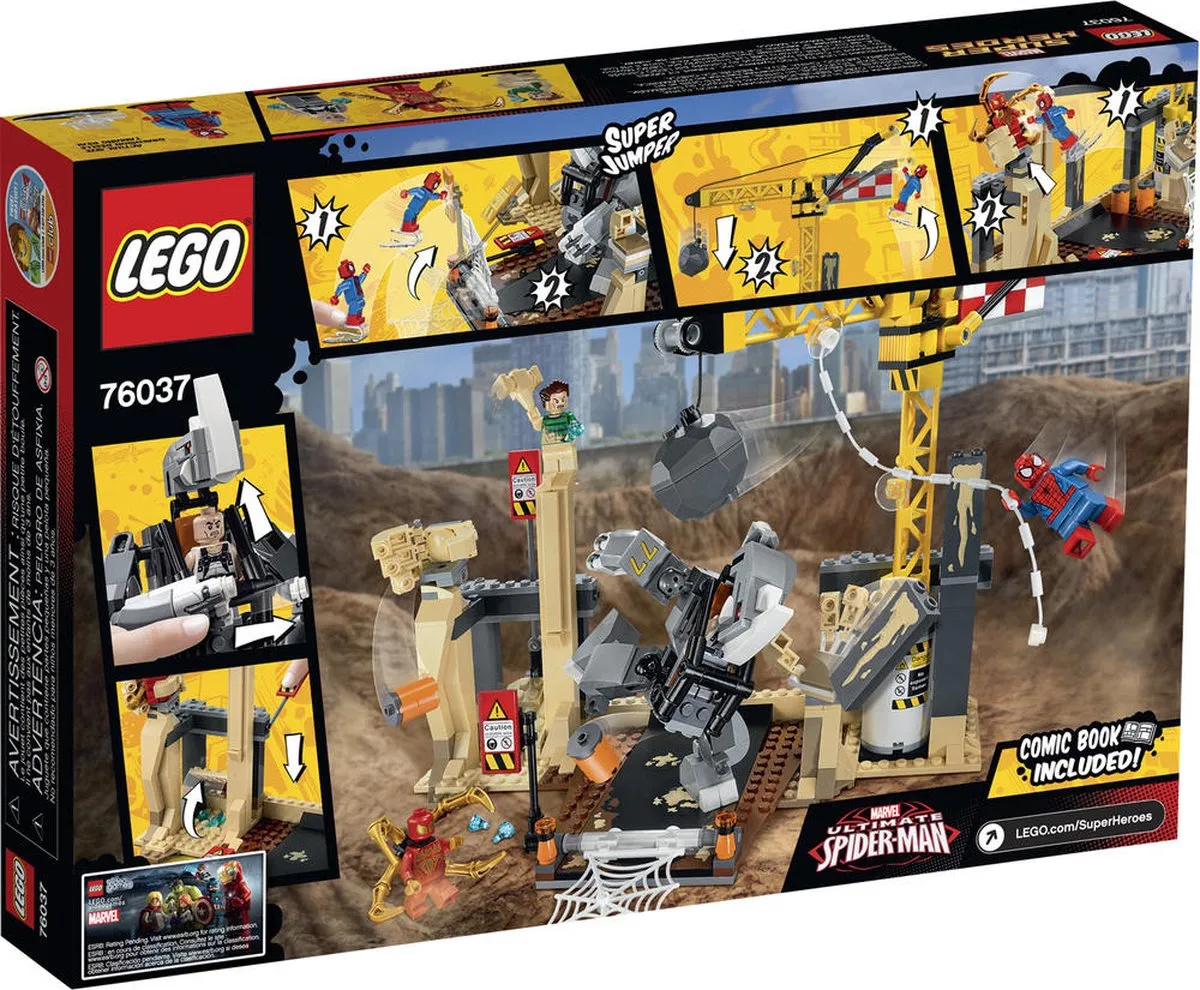 LEGO Super Heroes Rhino & Sandman 76037 - 2 Minifiguren - afbeelding 6 van 6