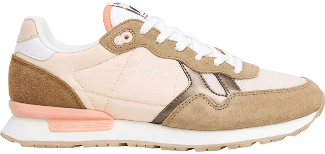 Pepe Jeans Brit Camp Schoenen Beige EU 38 Vrouw