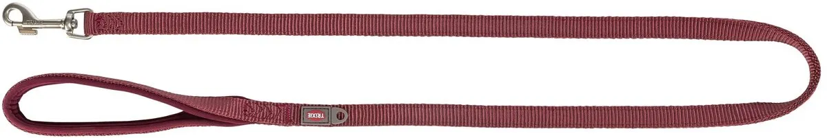 Trixie Hondenriem Premium Sangria 120x1,5cm