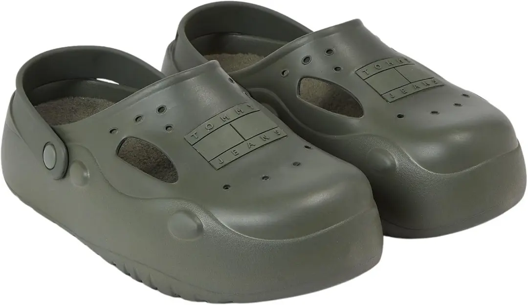 Tommy Jeans Heren Mule Slippers met Warme Voering