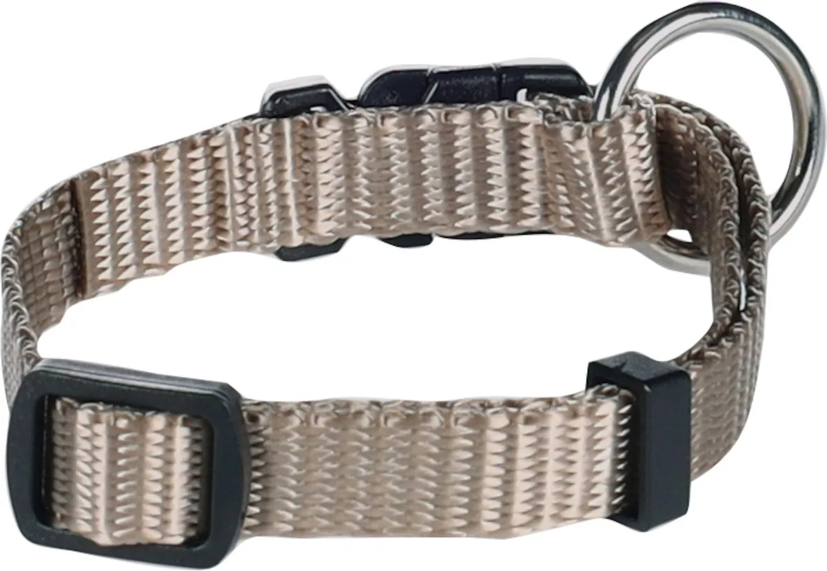 Flamingo Ziggi Halsband Greige XXS 15-25cm