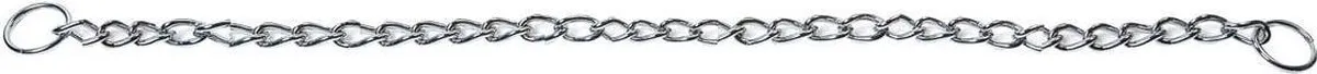 Flamingo Flo Anti-Trek Halsband Zilver L 60cm